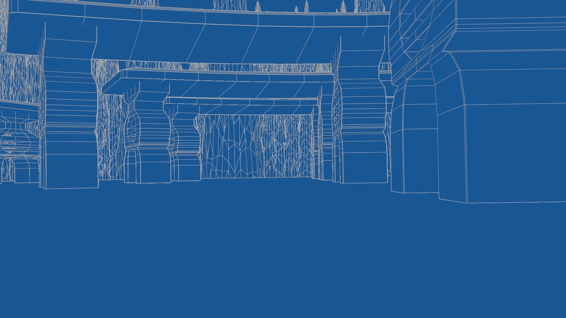 Garden Bench 3D model_11