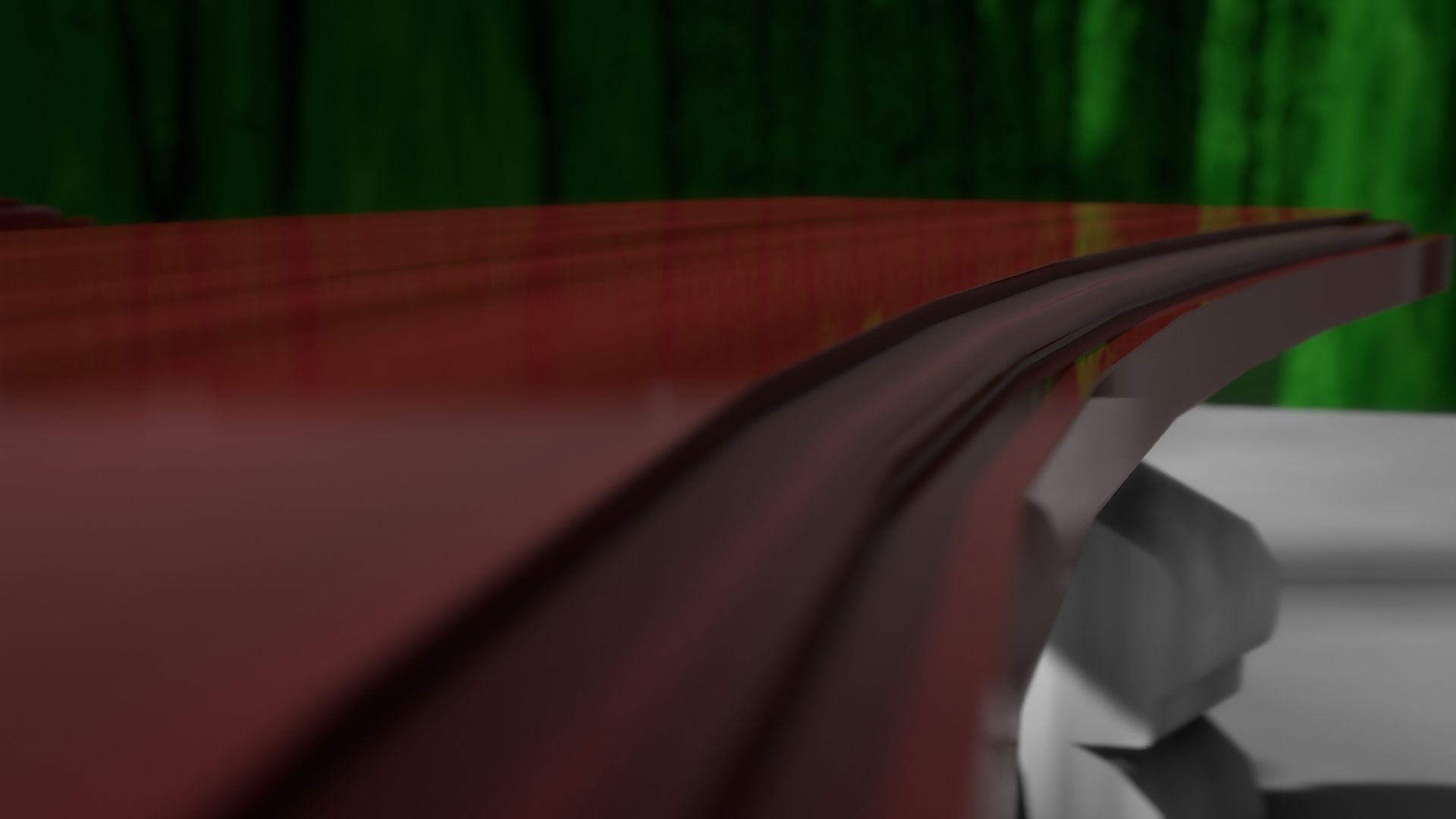 Garden Bench 3D model_21