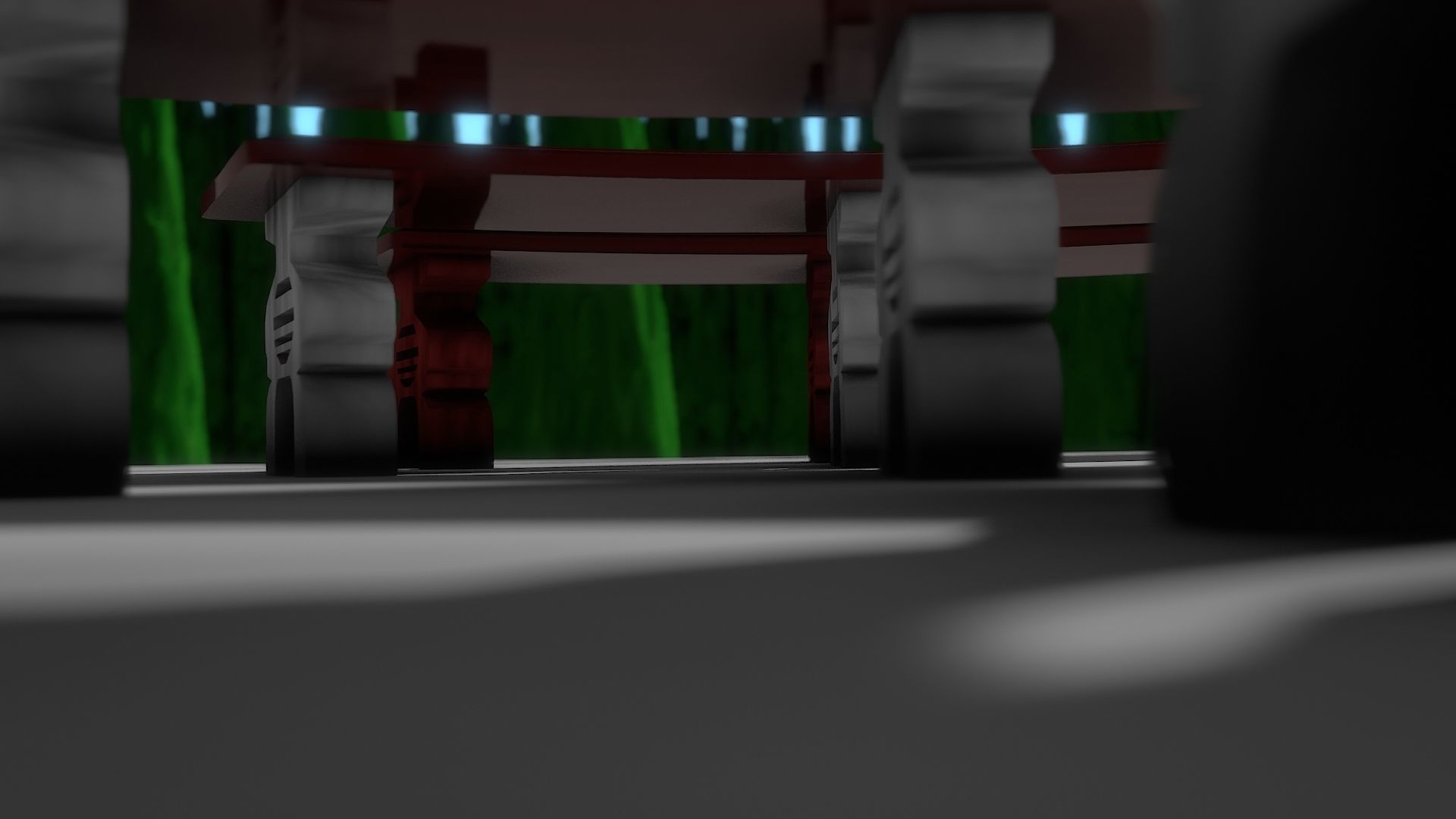 Garden Bench 3D model_26