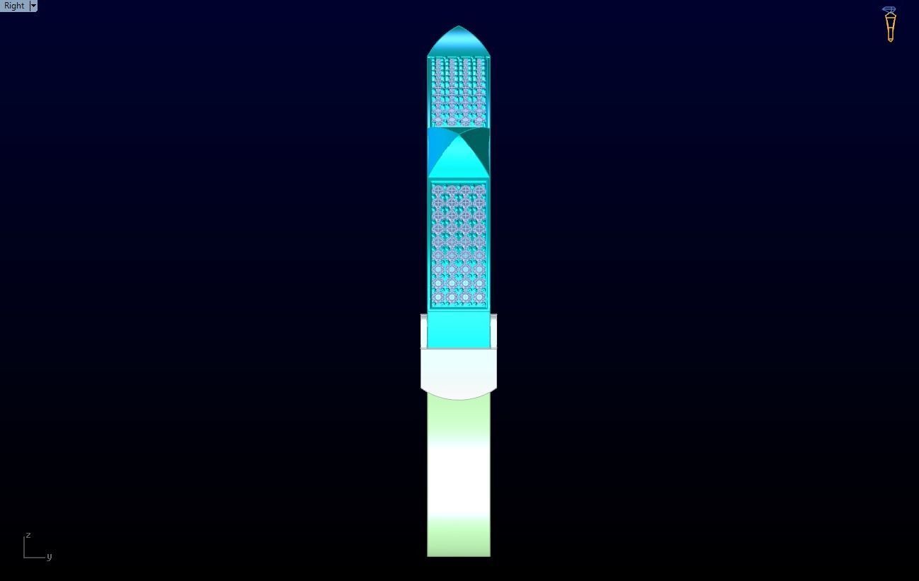 Diamond Bracelet - Gold Bracelet 3D print model_13