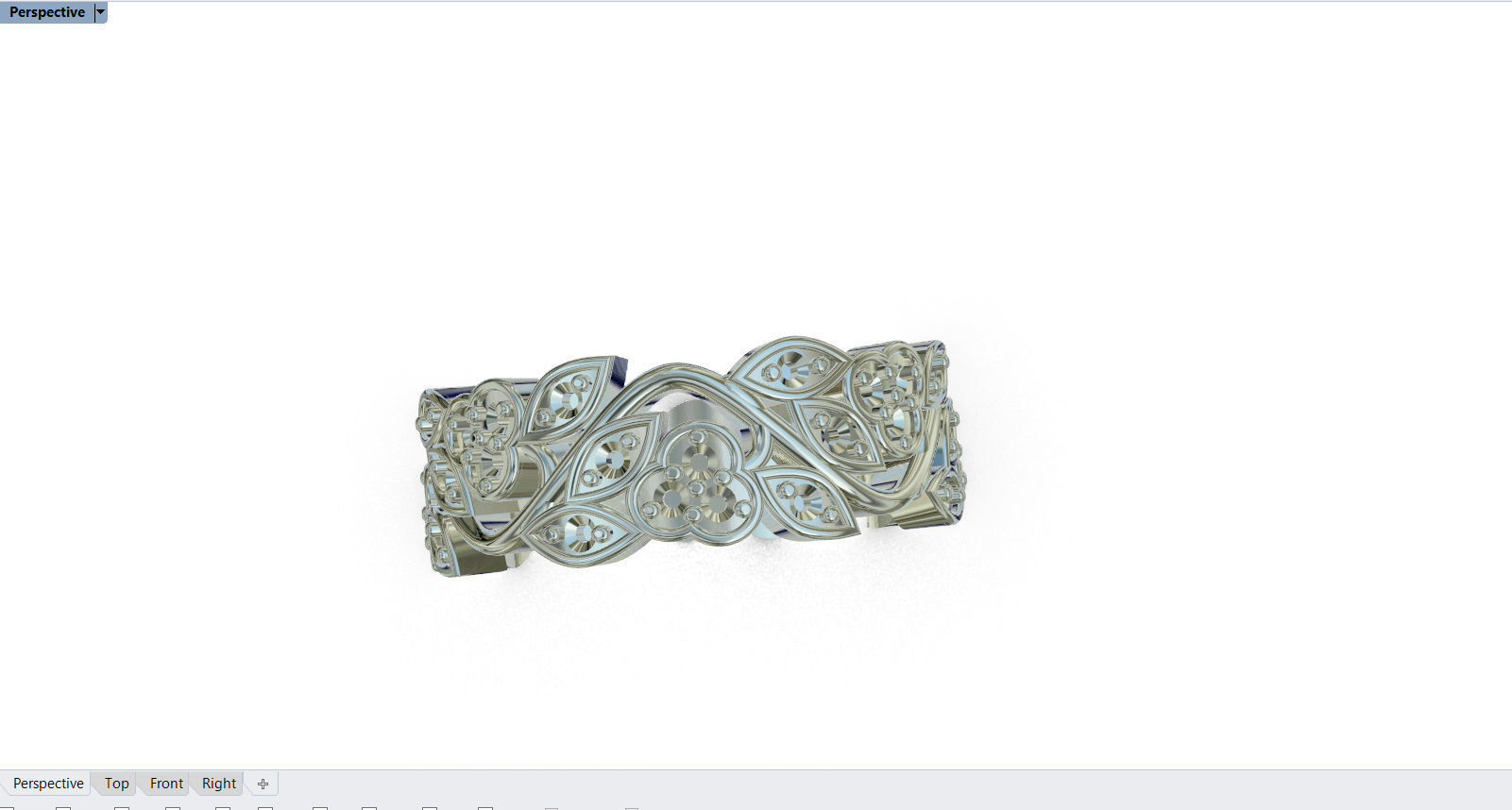 FLOWER RING   3D print model_13