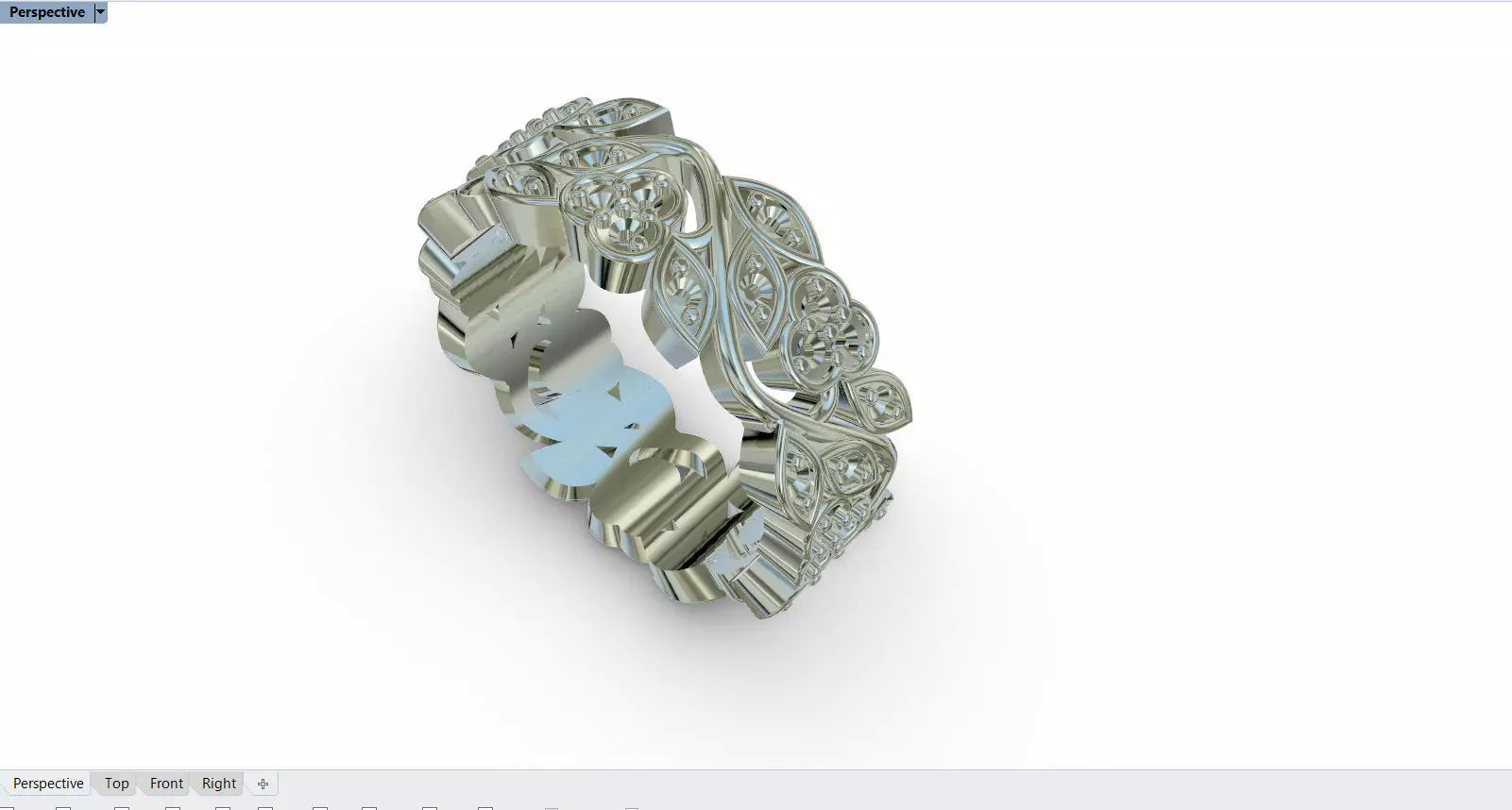 FLOWER RING   3D print model_0