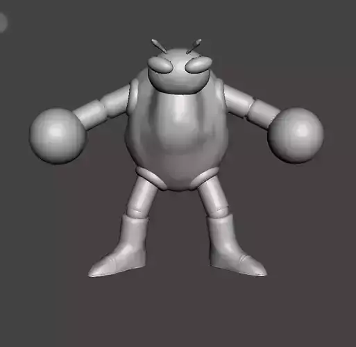 Damon Team Universe 4 3D Model