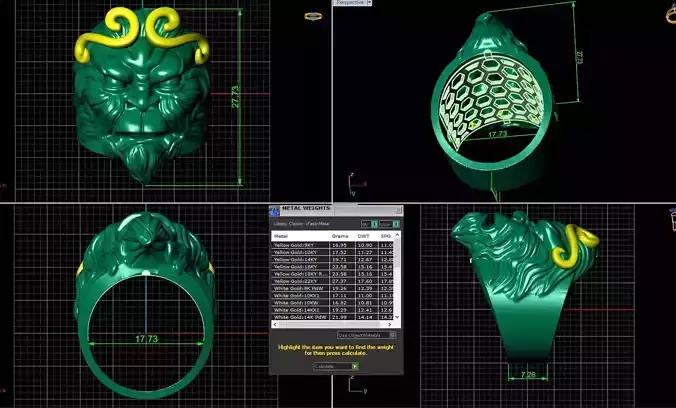 Monkey Sun  Wukong  Ring