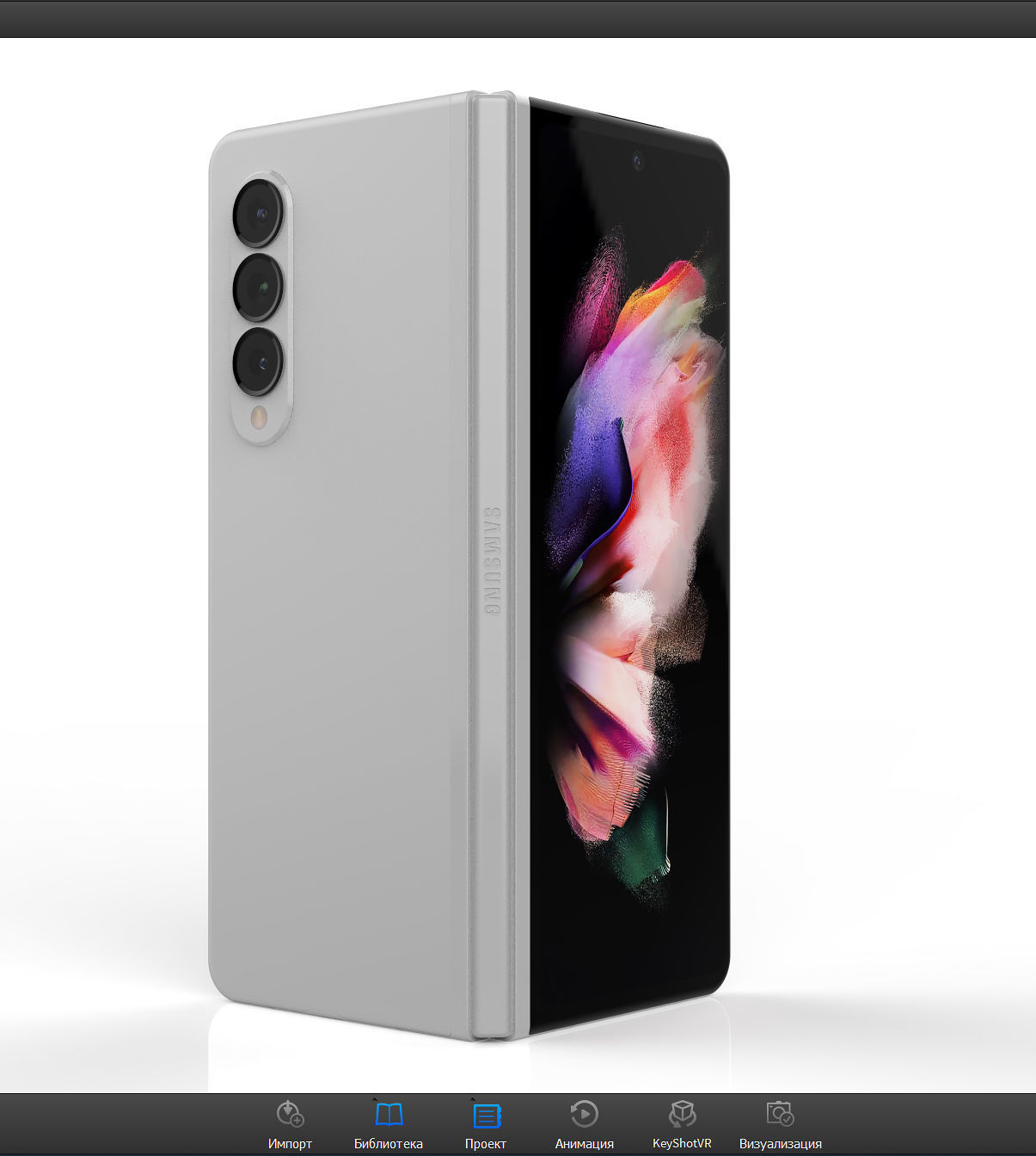 Samsung Galaxy Z Fold 3 and Galaxy Z Flip 3 3D model_58