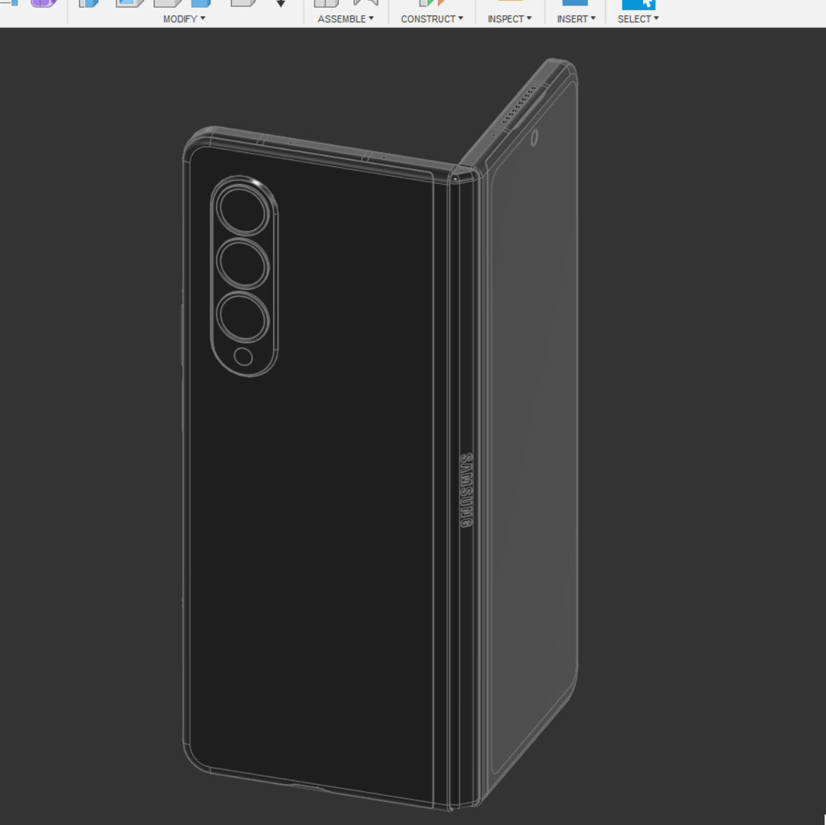 Samsung Galaxy Z Fold 3 and Galaxy Z Flip 3 3D model_35