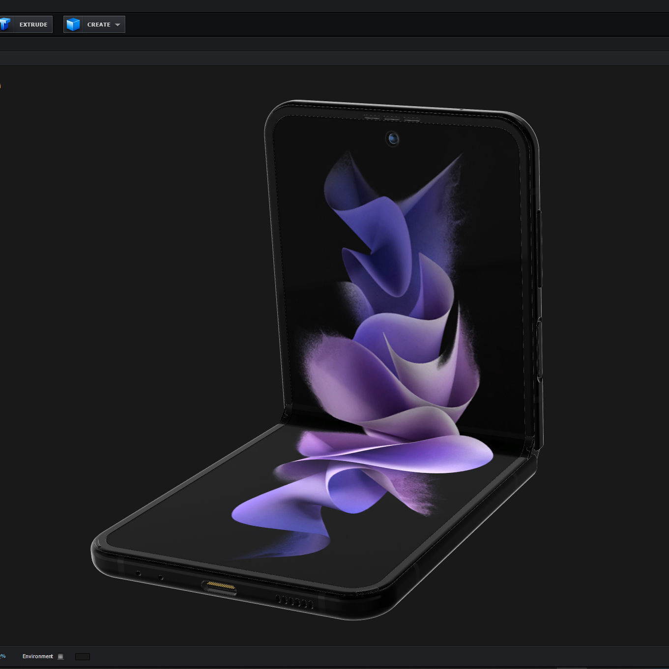 Samsung Galaxy Z Fold 3 and Galaxy Z Flip 3 3D model_9