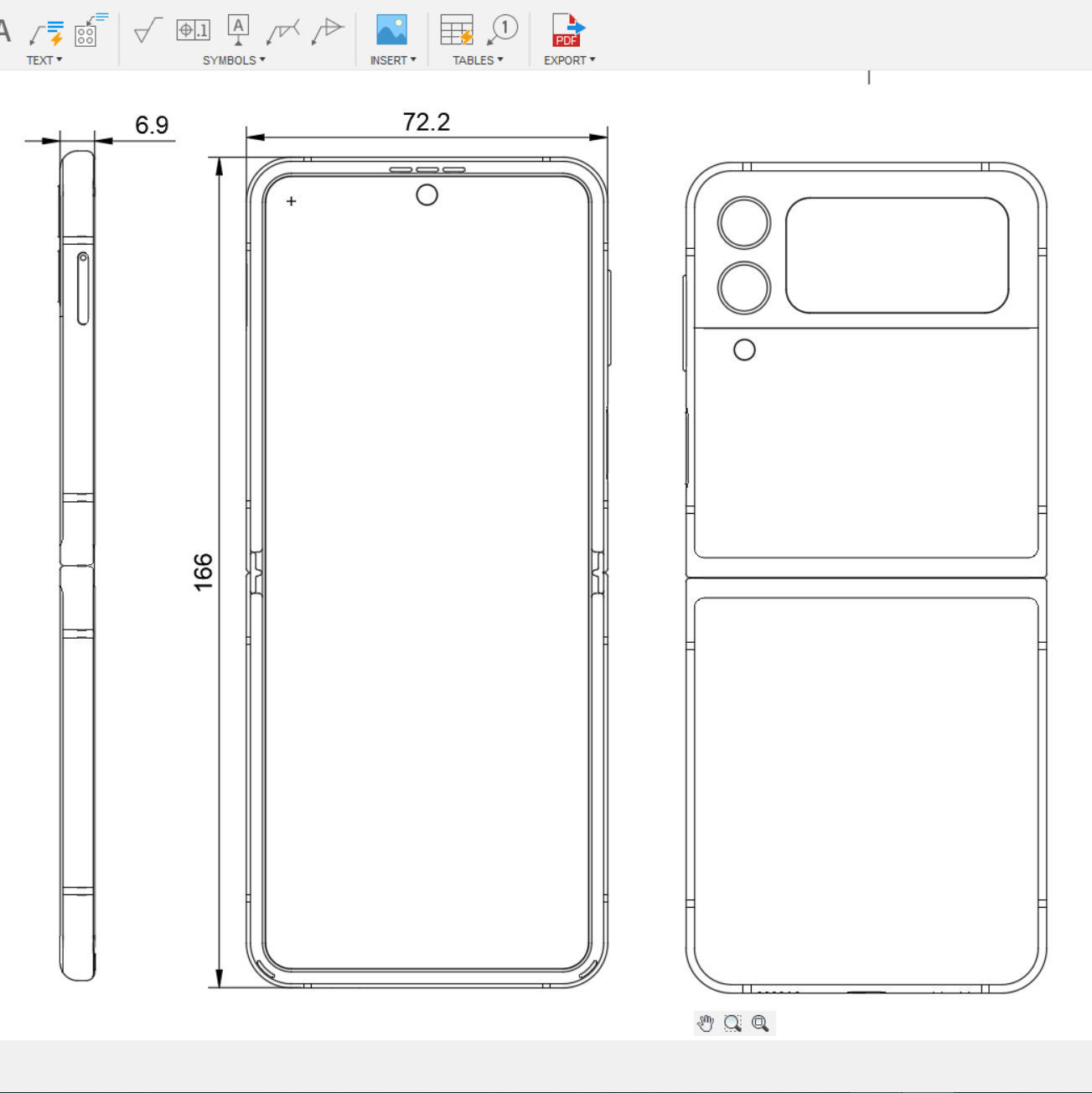 Samsung Galaxy Z Fold 3 and Galaxy Z Flip 3 3D model_11