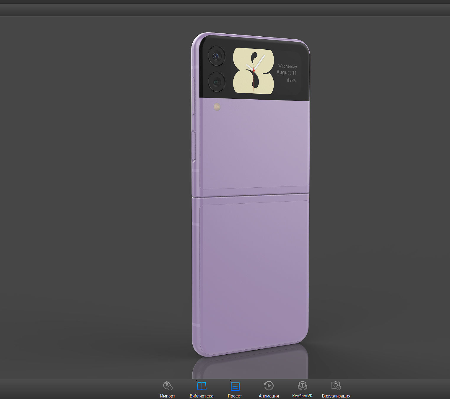 Samsung Galaxy Z Fold 3 and Galaxy Z Flip 3 3D model_57