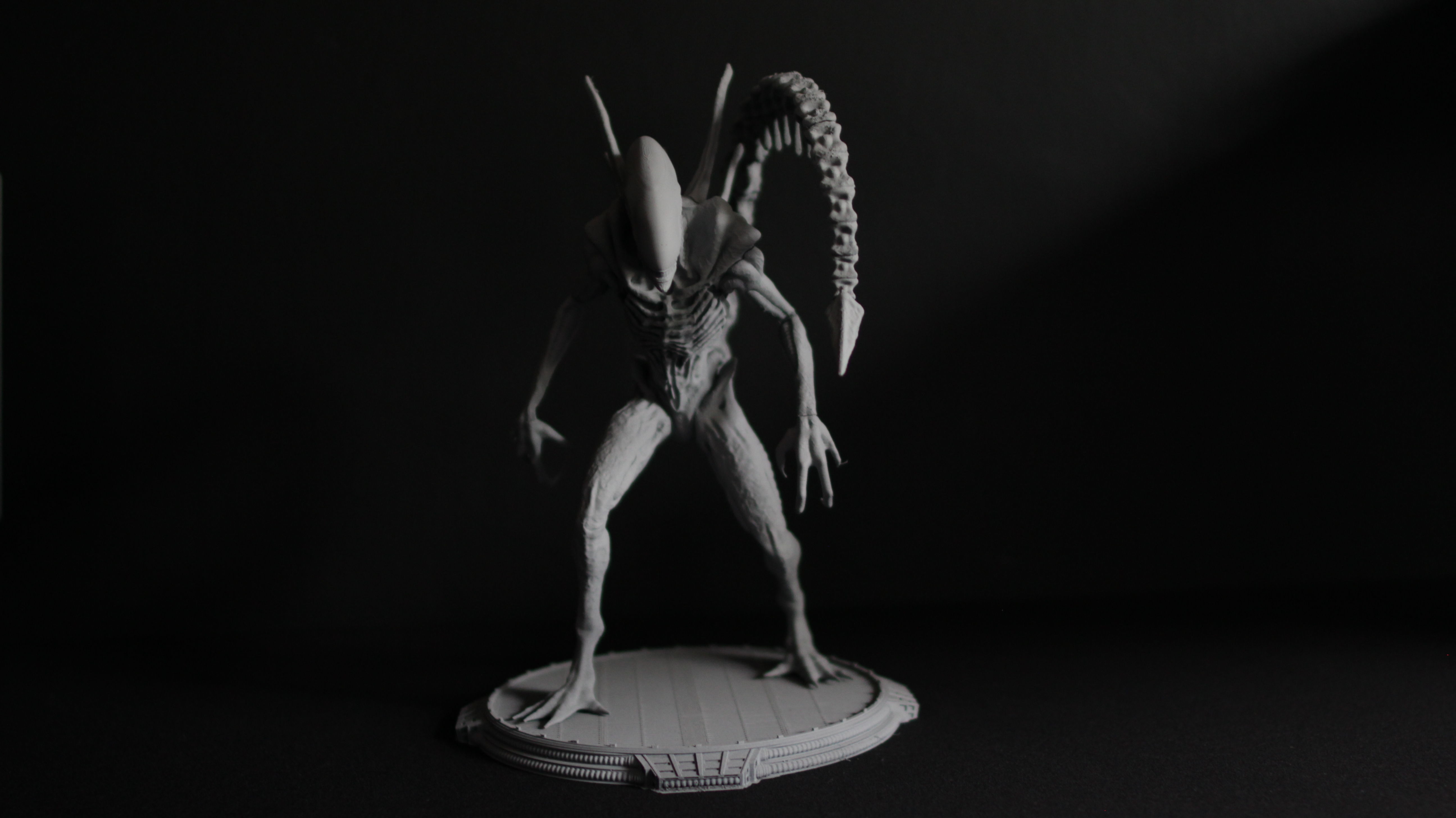 Alien Xenomorph Scout 3D Print Model 3D print model_3