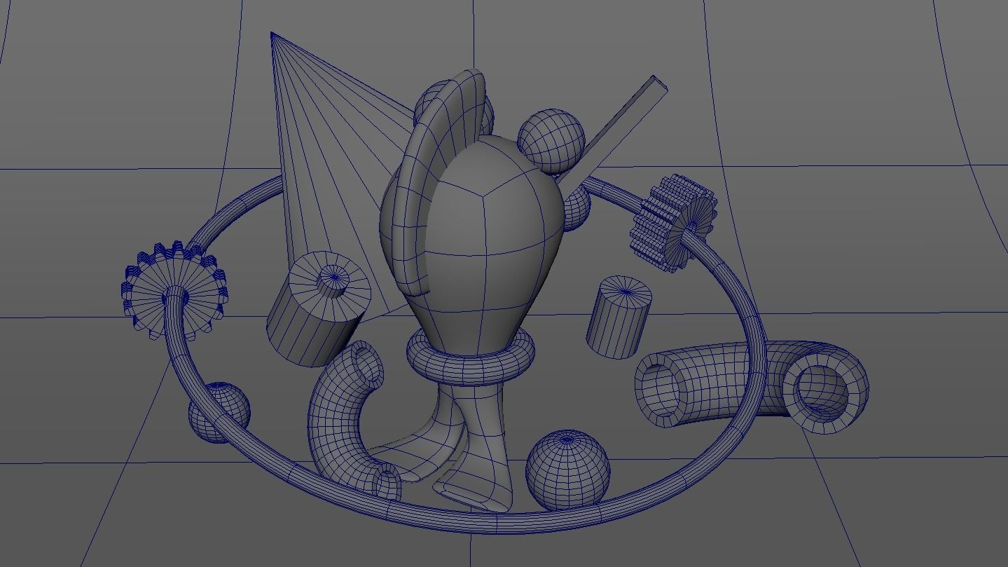 3D Illustration Fish - Fish Model - Arnold Render Free 3D model_7