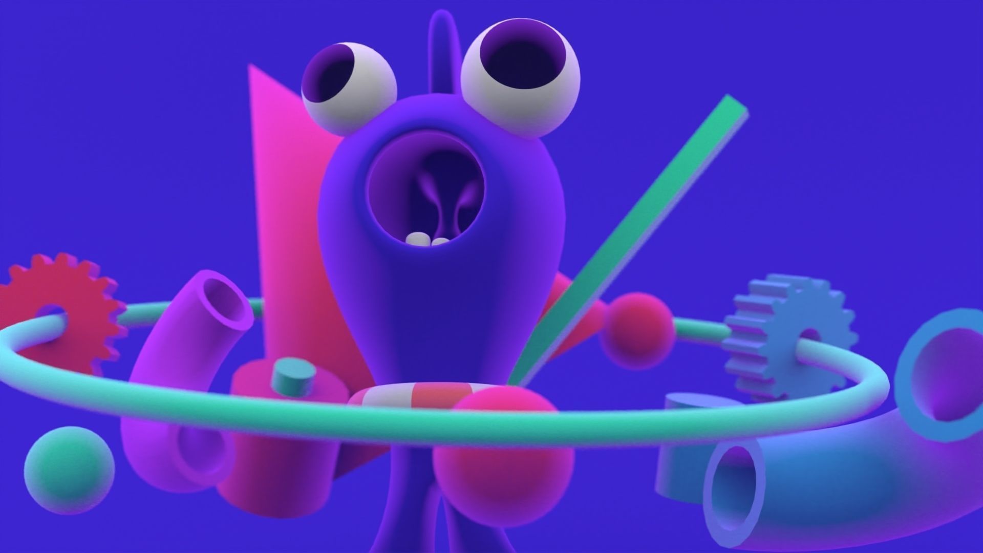 3D Illustration Fish - Fish Model - Arnold Render Free 3D model_4