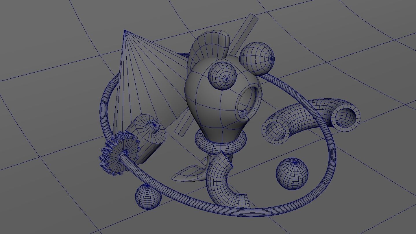 3D Illustration Fish - Fish Model - Arnold Render Free 3D model_3