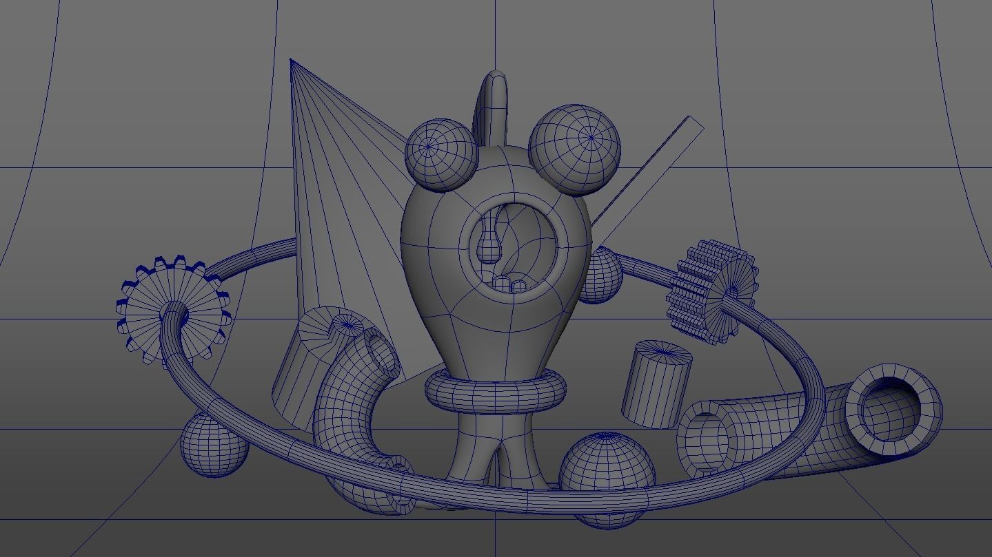 3D Illustration Fish - Fish Model - Arnold Render Free 3D model_1