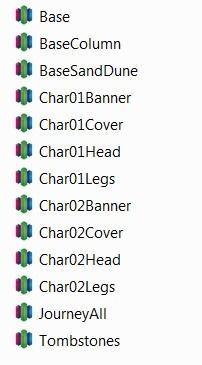 Diorama Journey through the desert 3D print model_20