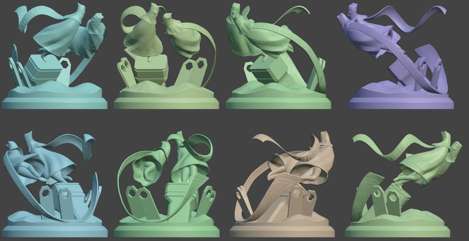 Diorama Journey through the desert 3D print model_18