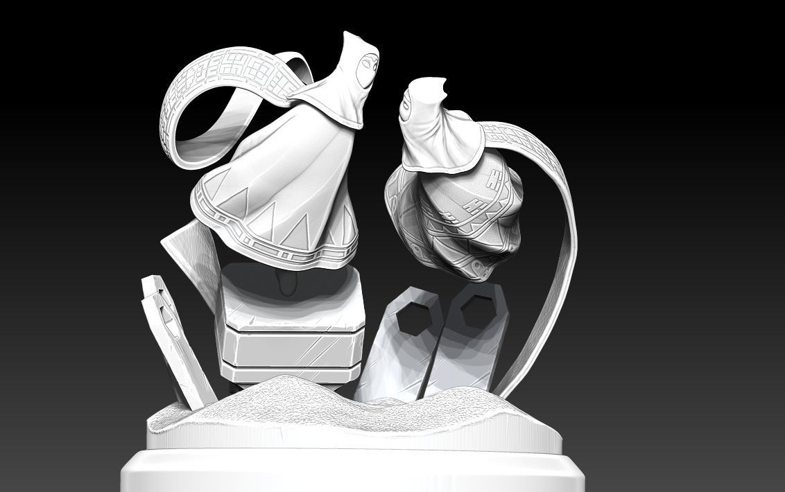 Diorama Journey through the desert 3D print model_13