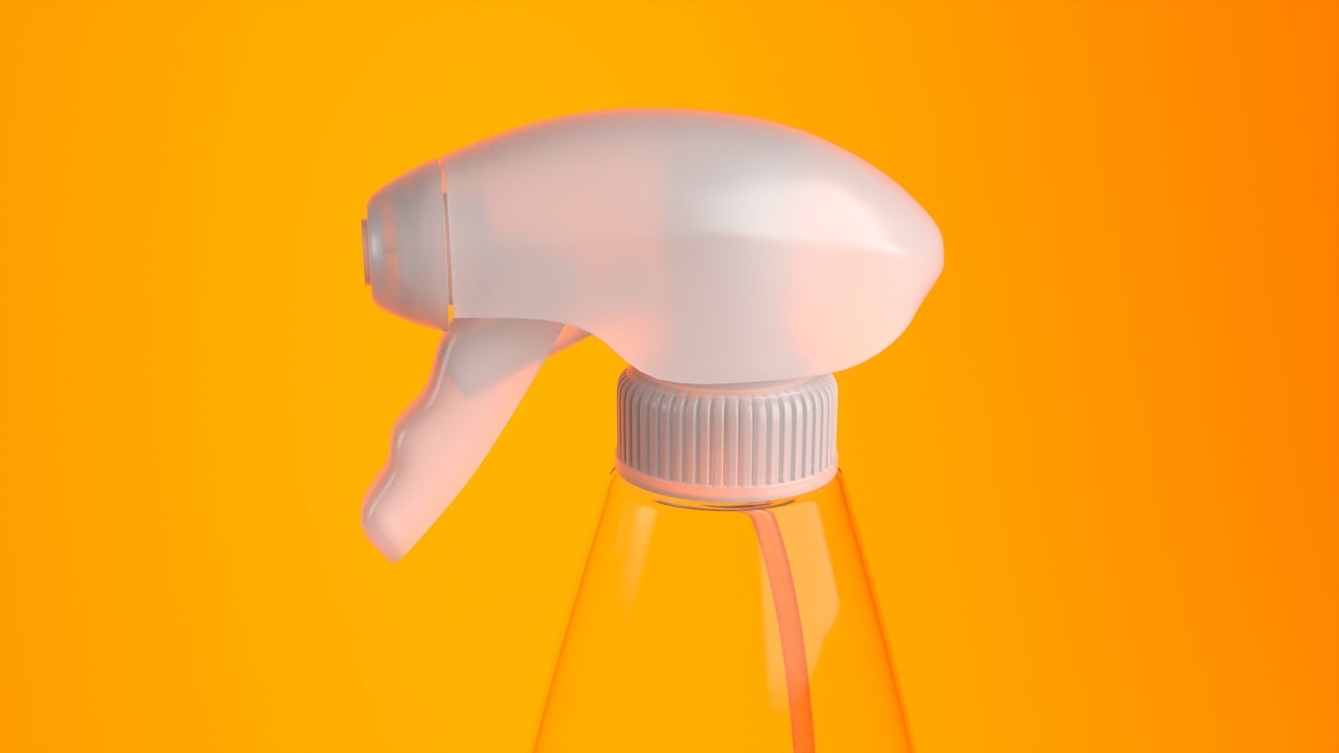 Spray Bottle - Sprinkler Bottle 3D Model 3D model_4