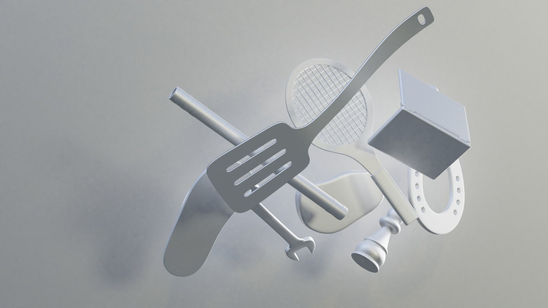 Abstract Elements Pack 1 3D model_3