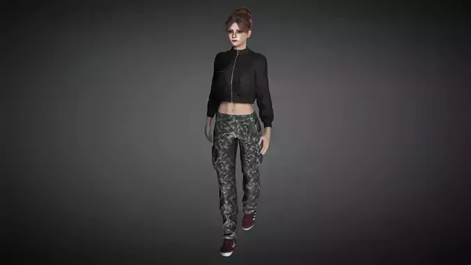 AAA Realistic Female Character 21