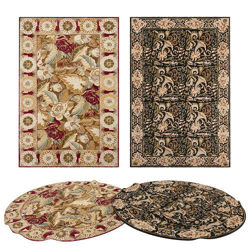 Rugs No 305 Low-poly 3D model