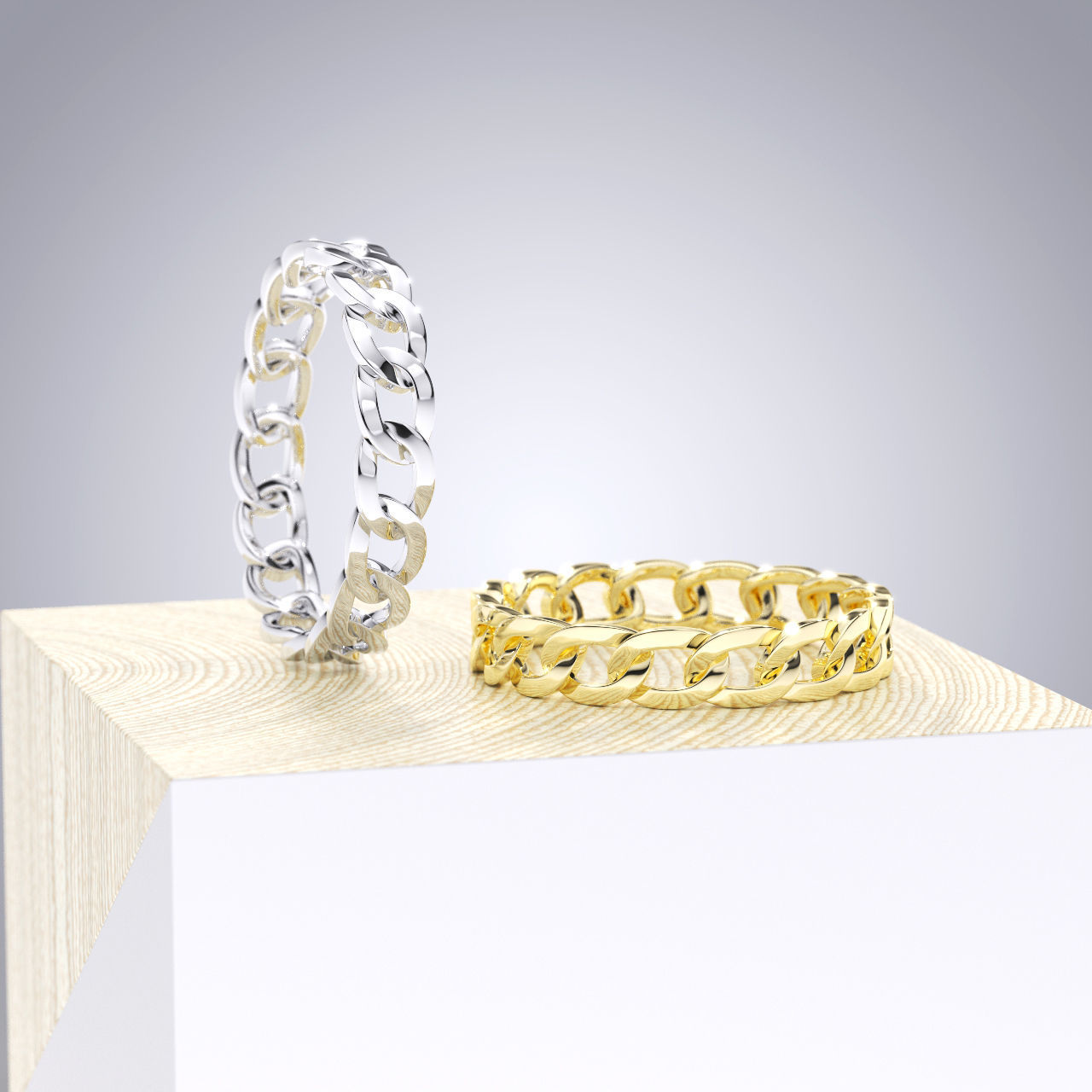 MINIMAL SET RING 9 MODELS 3D print model_6