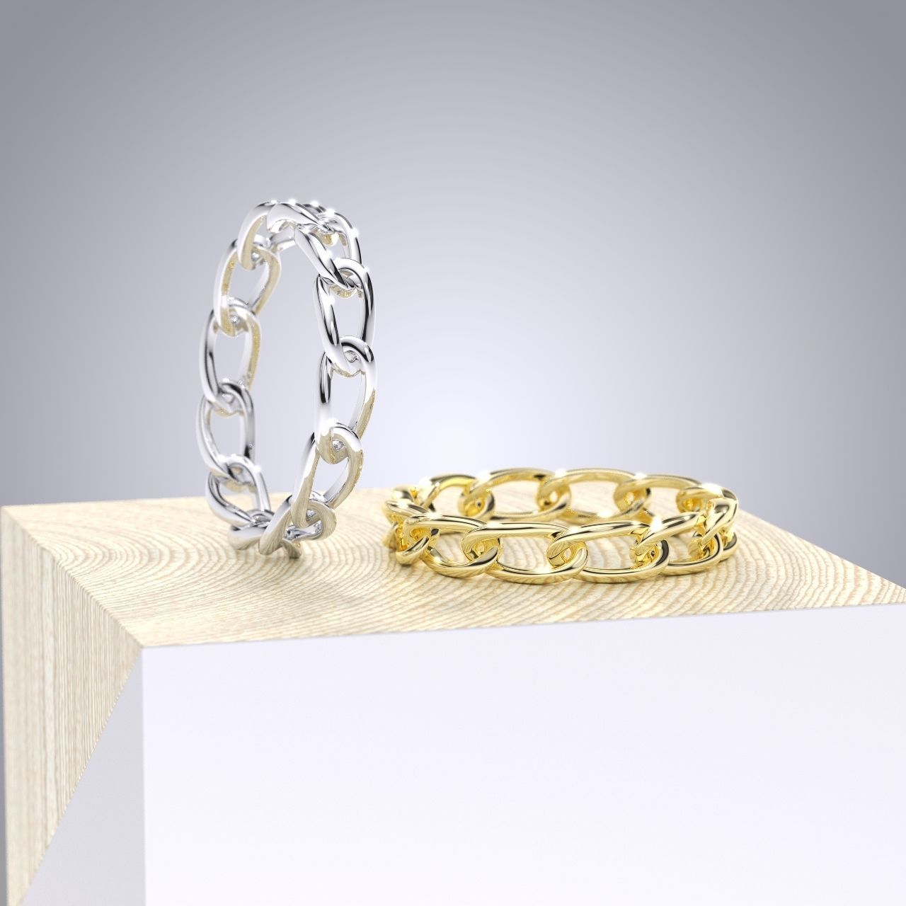 MINIMAL SET RING 9 MODELS 3D print model_5