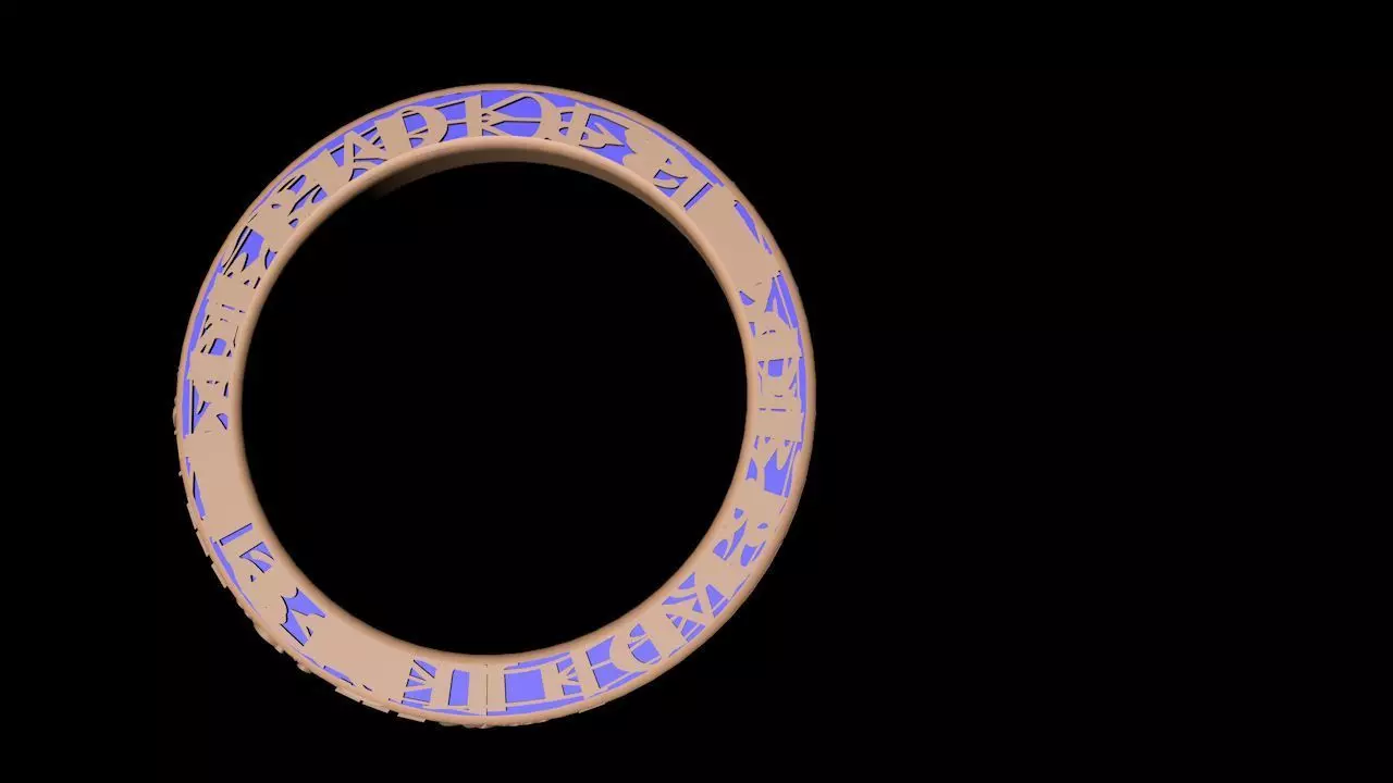 shang chi ring 3D print model