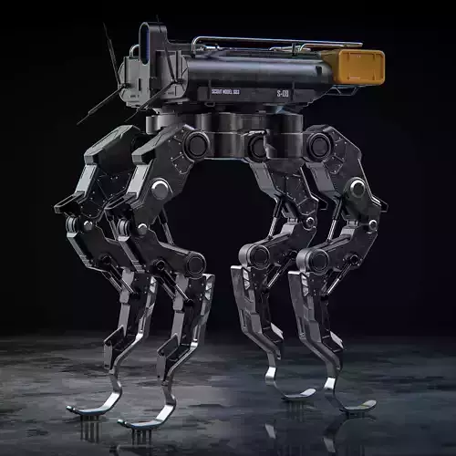 Scout Robot 3D model