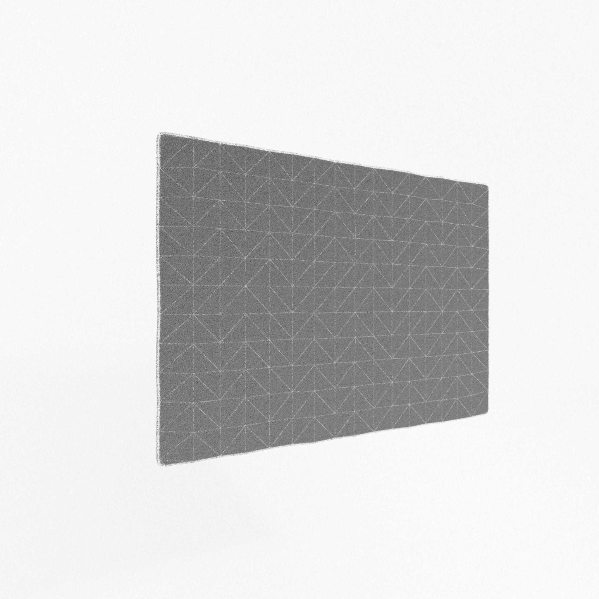 Virgil Abloh x IKEA KEEP OFF Rug 3D model_6