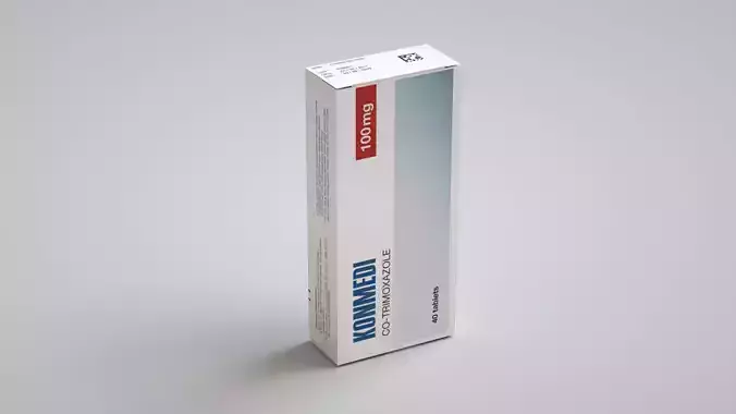 Paper box mockup 1 3D model