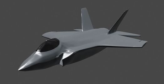 airplane f-35 3D model