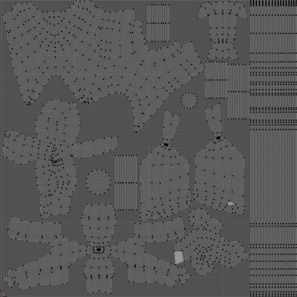 Witches Magic Staff Game Ready Low-poly 3D model_19