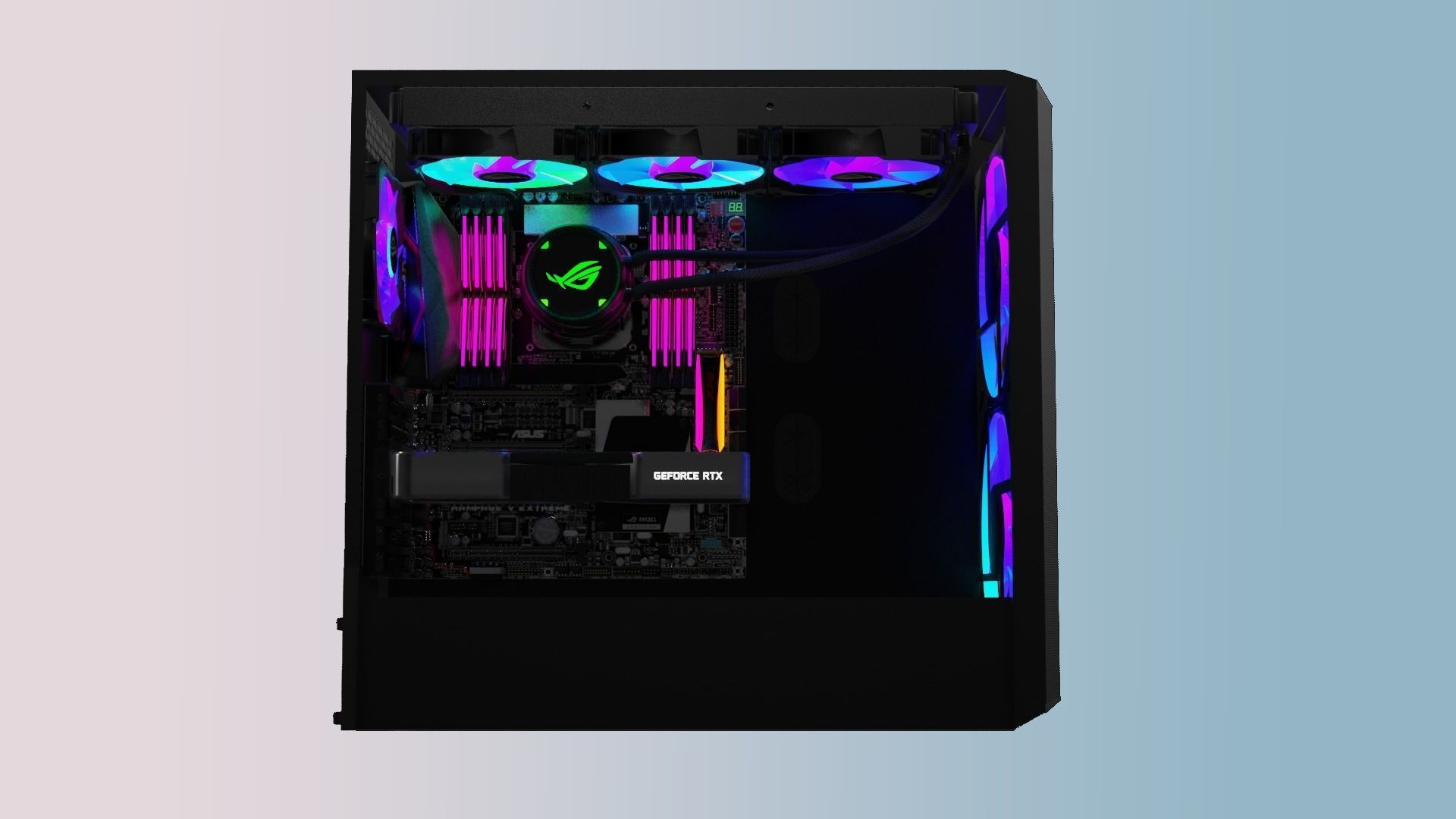 PC - computer 3D model_8