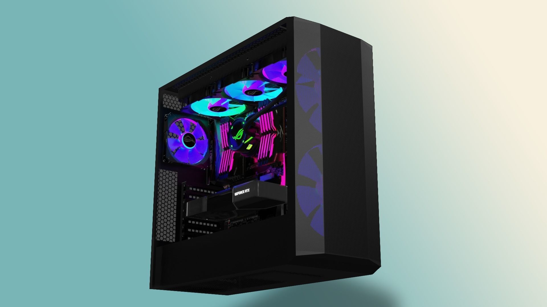 PC - computer 3D model_4