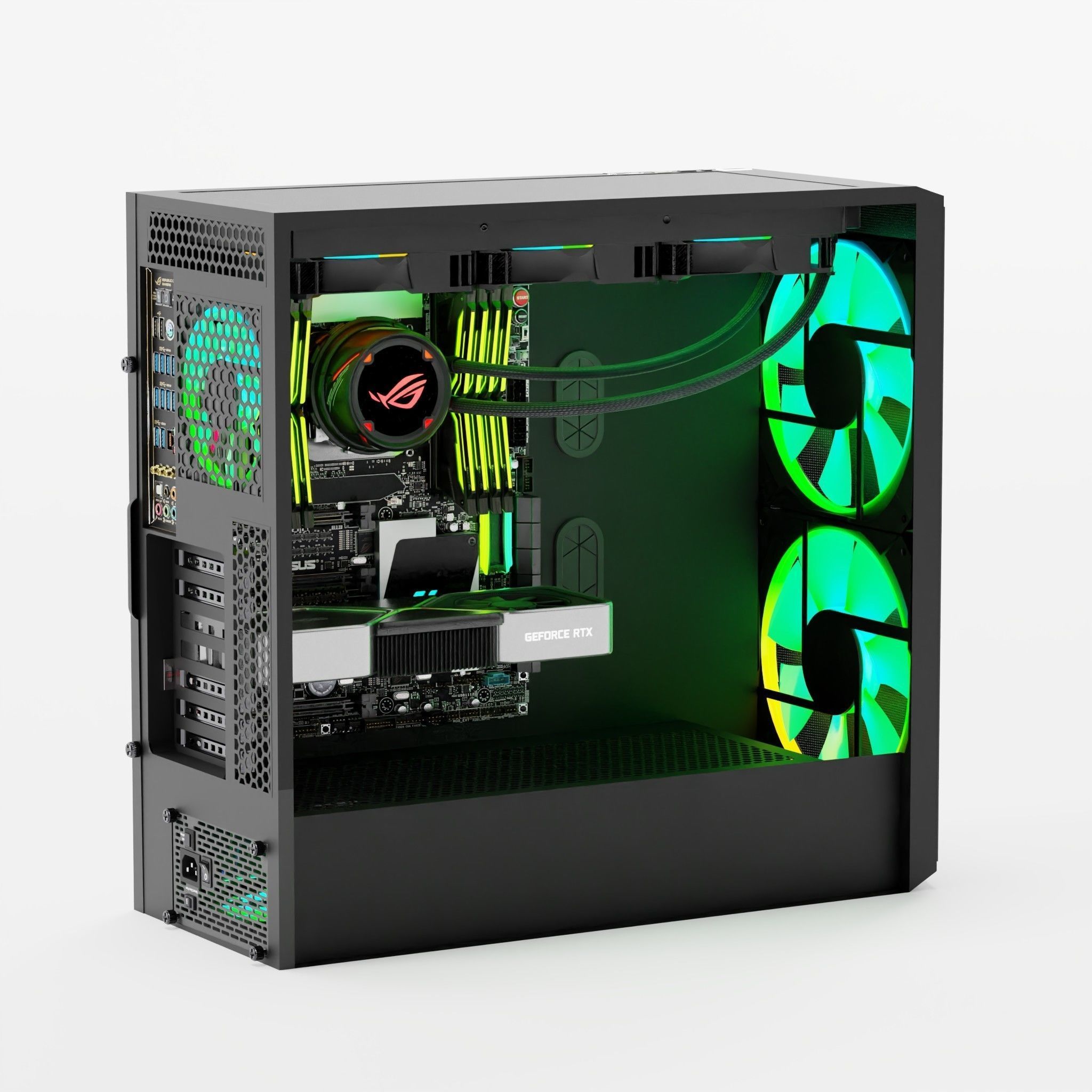 PC - computer 3D model_9
