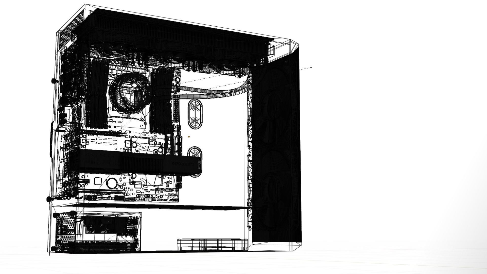 PC - computer 3D model_16