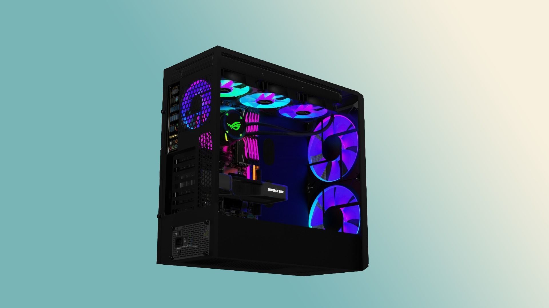 PC - computer 3D model_6