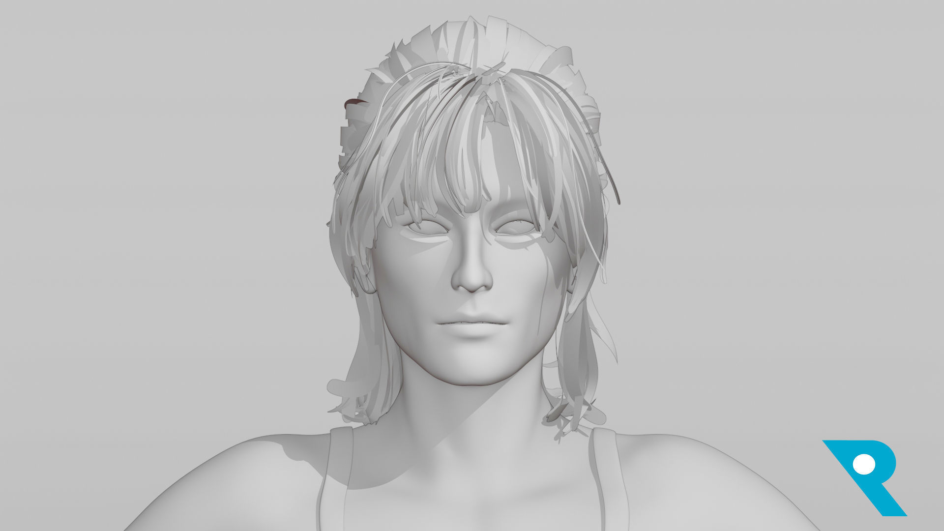 Realistic Female Character - Lynette 3D model_14