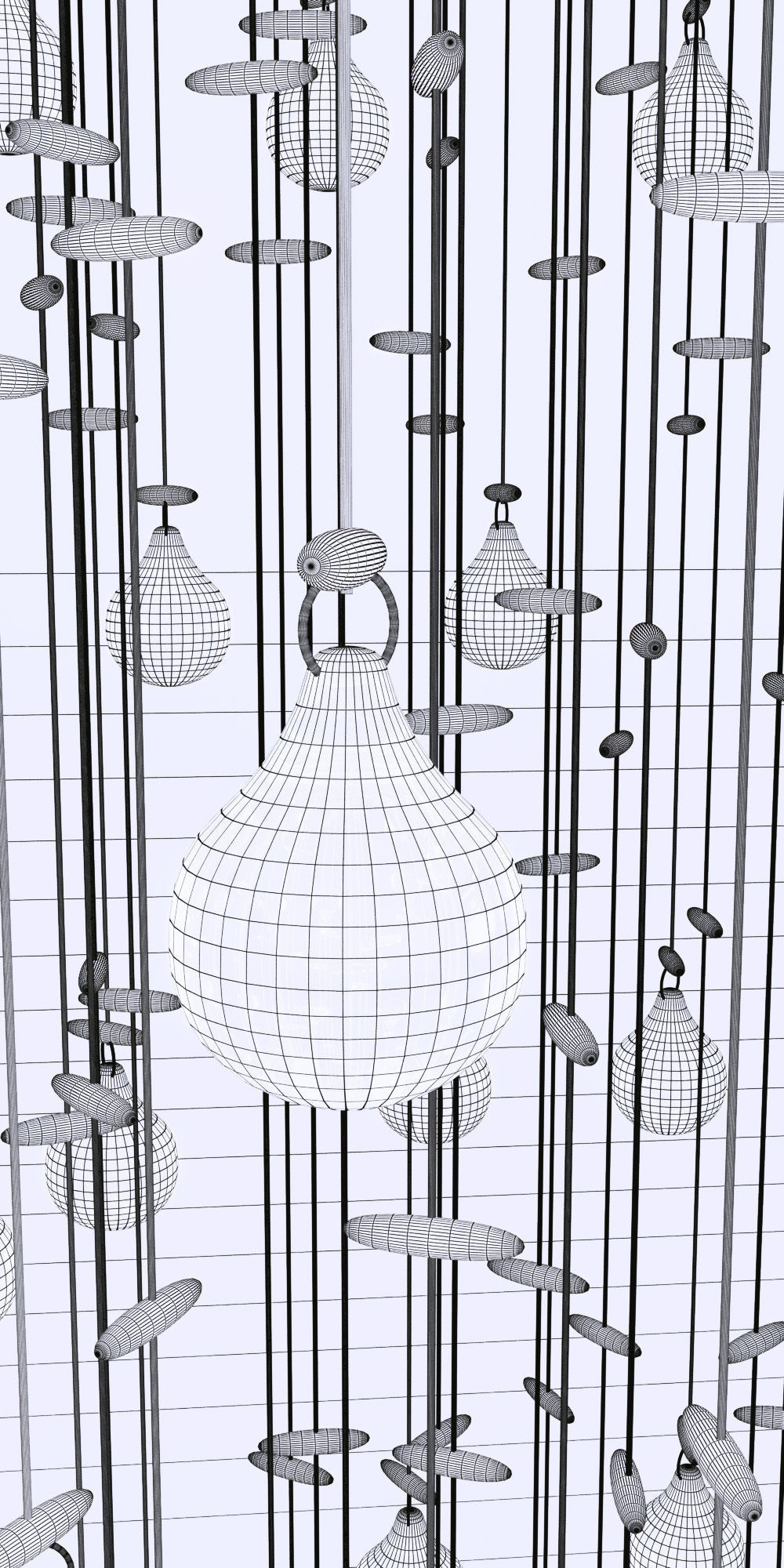 KLight Stepped Crystal Chandelier NCL 9922 3D model_9