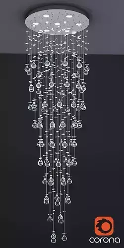 KLight Stepped Crystal Chandelier NCL 9922