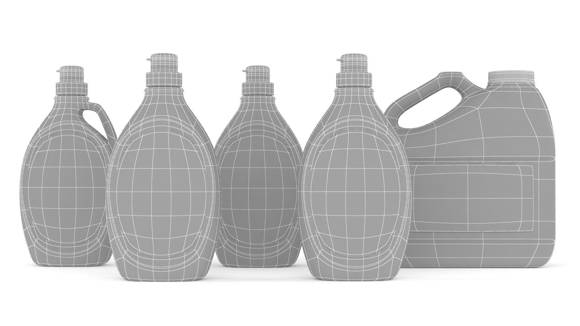 Syrup Collection 3D model_11
