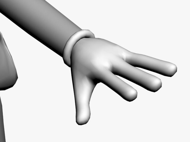 bugs bunny Low-poly 3D model_39