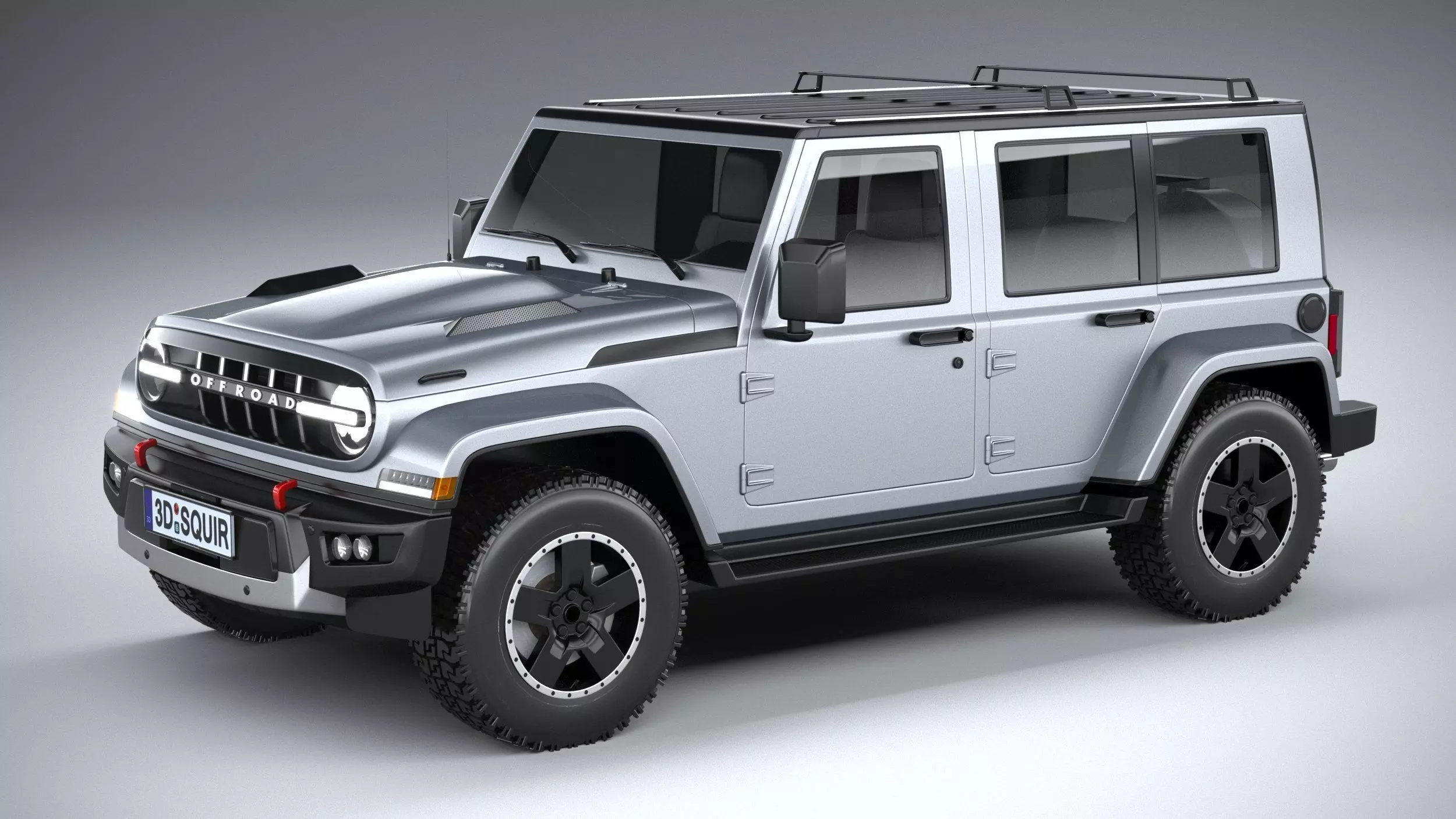 Generic Wrangler 2022 3D model_0