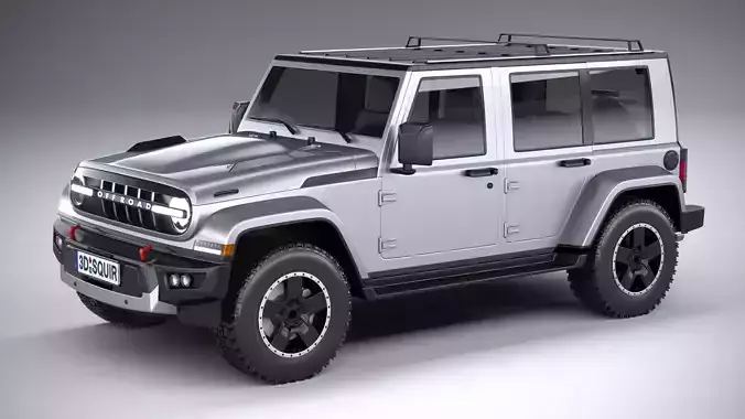 Generic Wrangler 2022 3D model