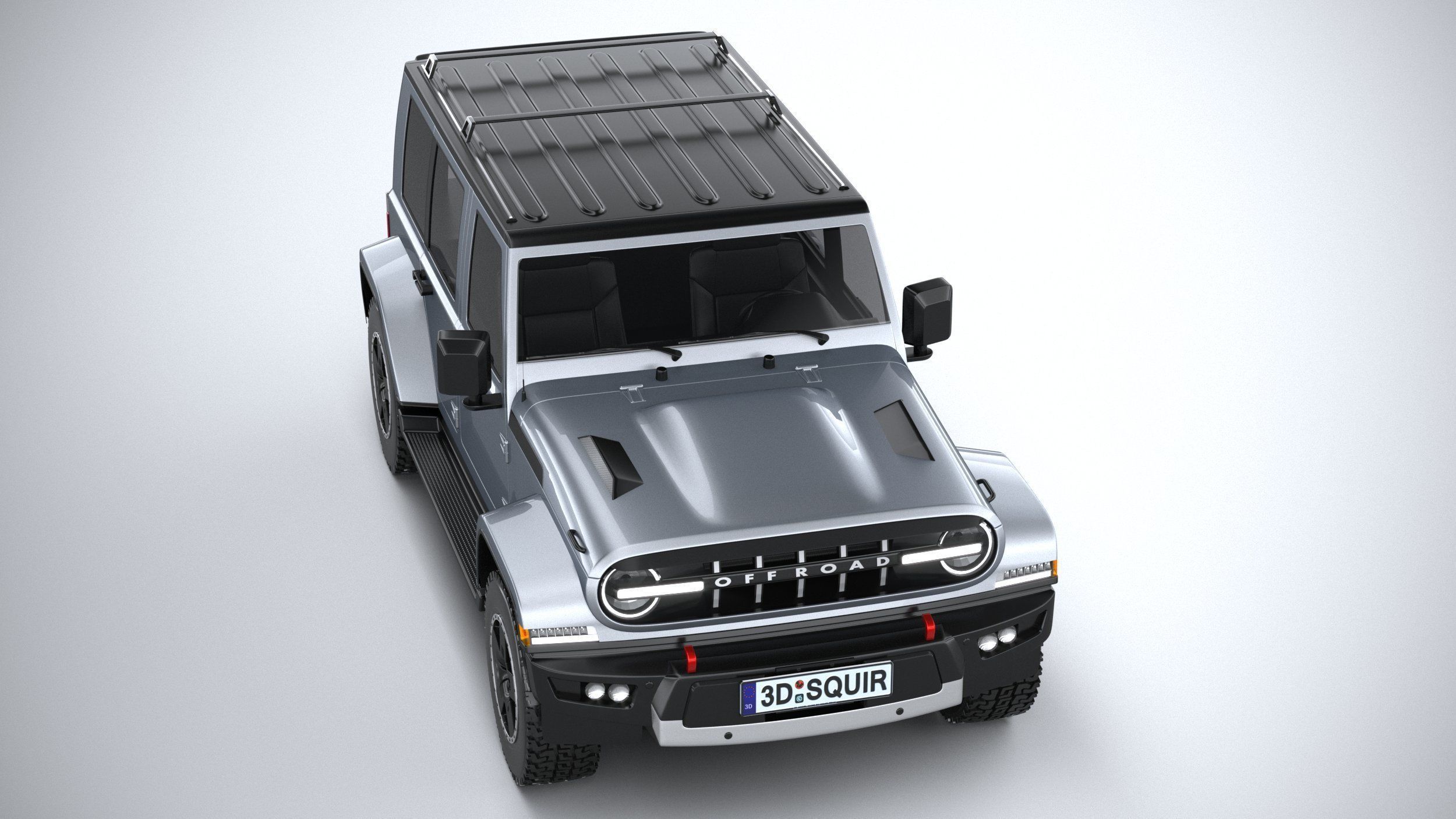 Generic Wrangler 2022 3D model_12