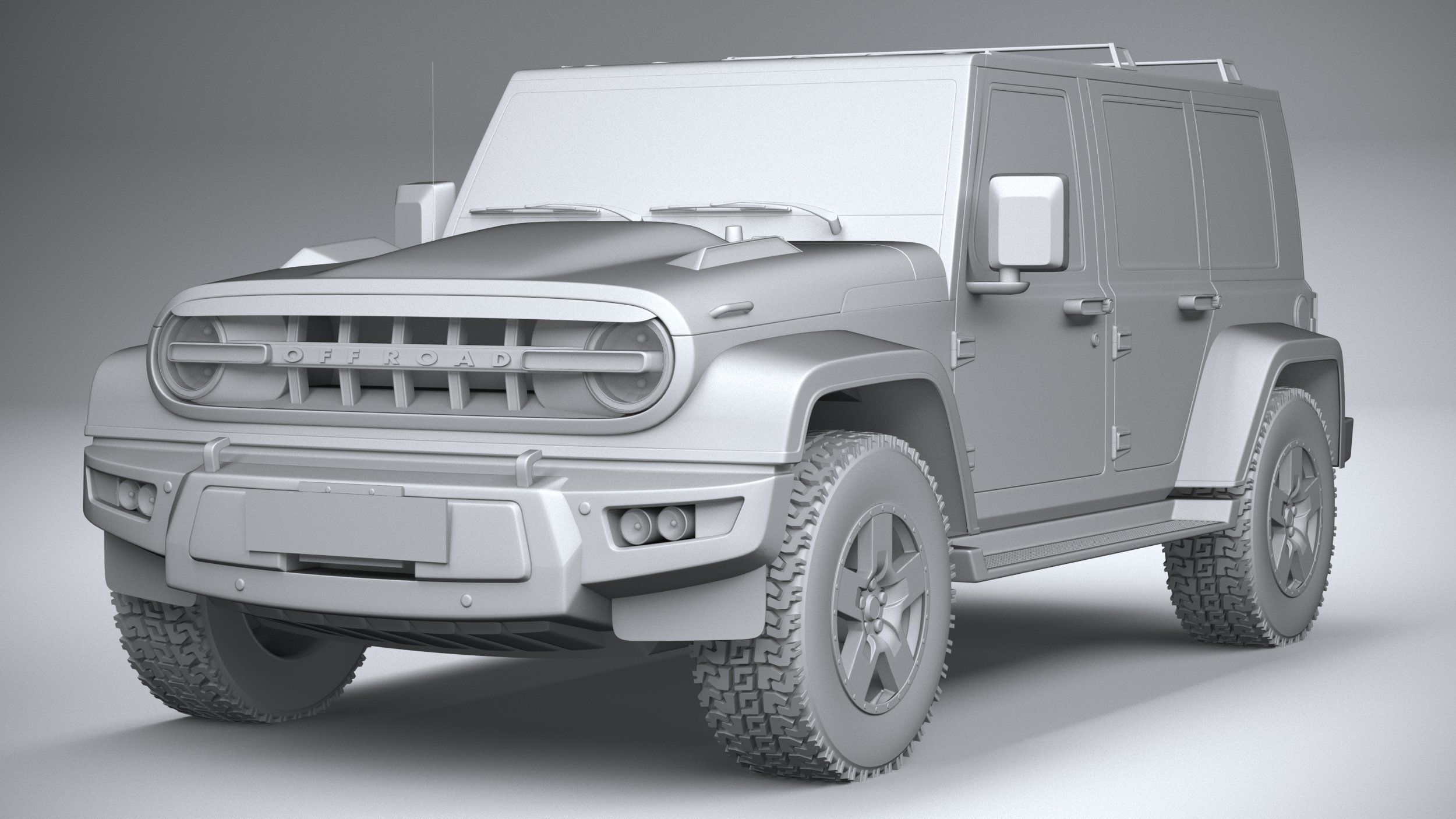 Generic Wrangler 2022 3D model_20