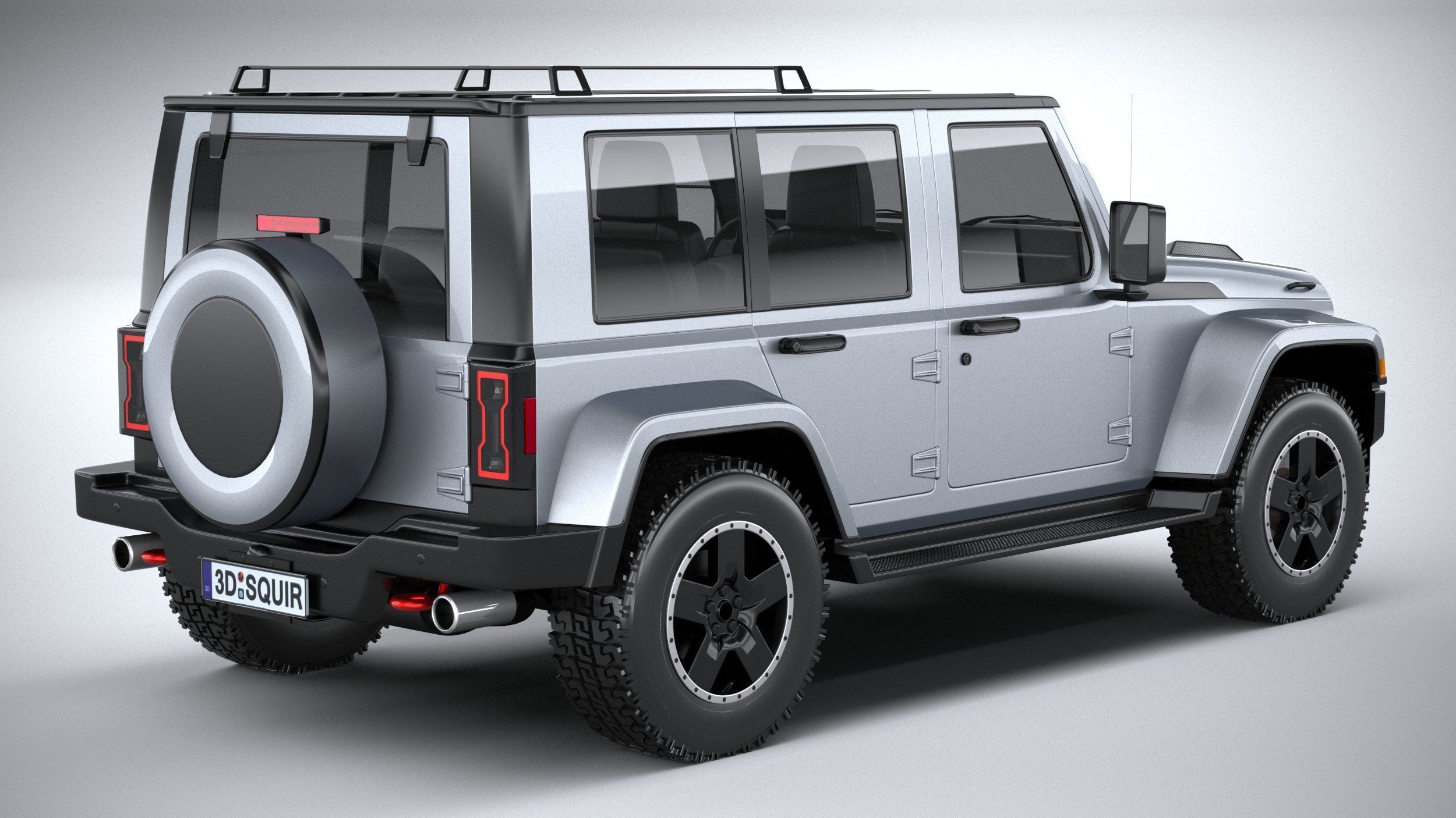 Generic Wrangler 2022 3D model_17
