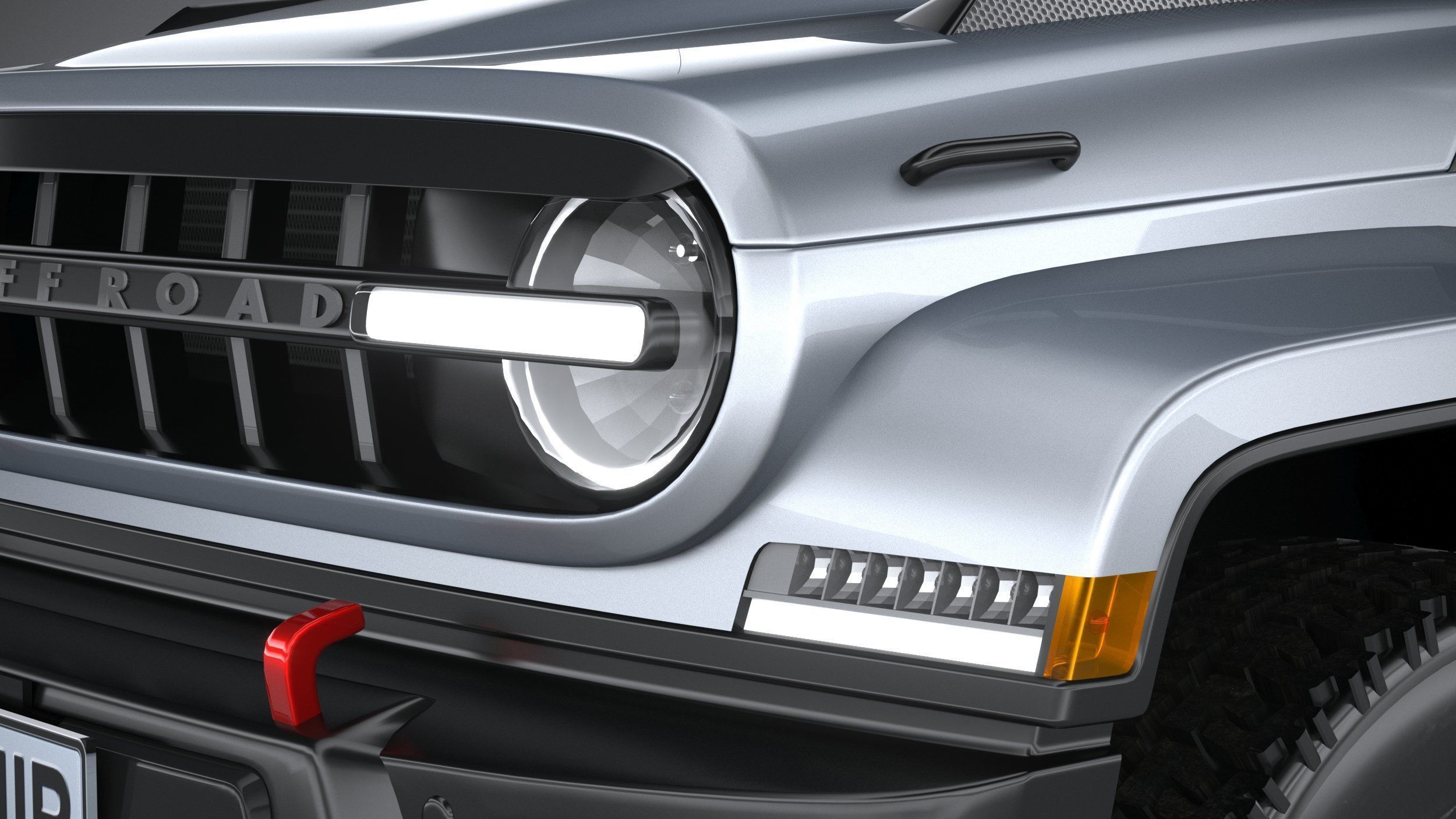 Generic Wrangler 2022 3D model_14