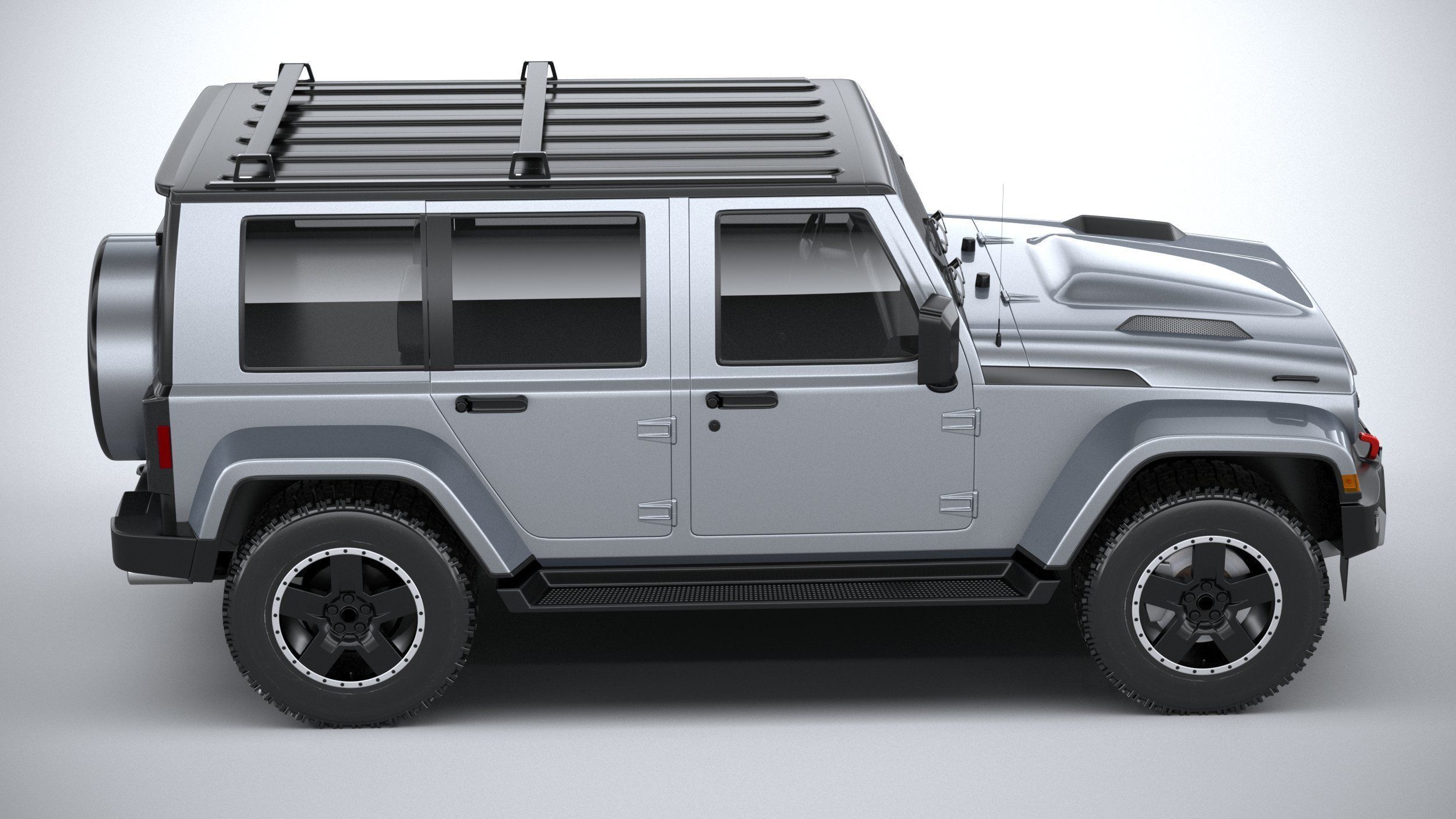 Generic Wrangler 2022 3D model_11